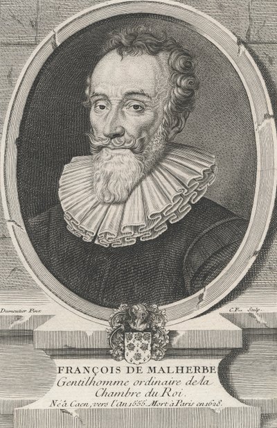 Francois de Malherbe von Daniel Dumonstier or Dumoustier